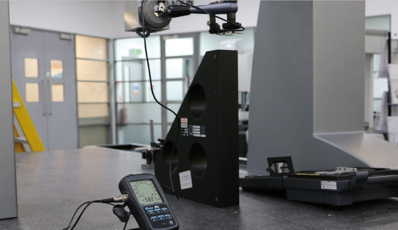 Mechanically aligning the ZX squareness of a GLOBAL CMM with the TESA TWIN-T10.